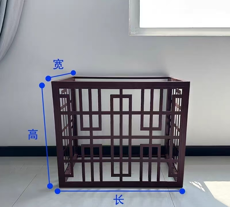 乐山市铝格栅百叶窗镀锌铁板空调罩 - 推荐